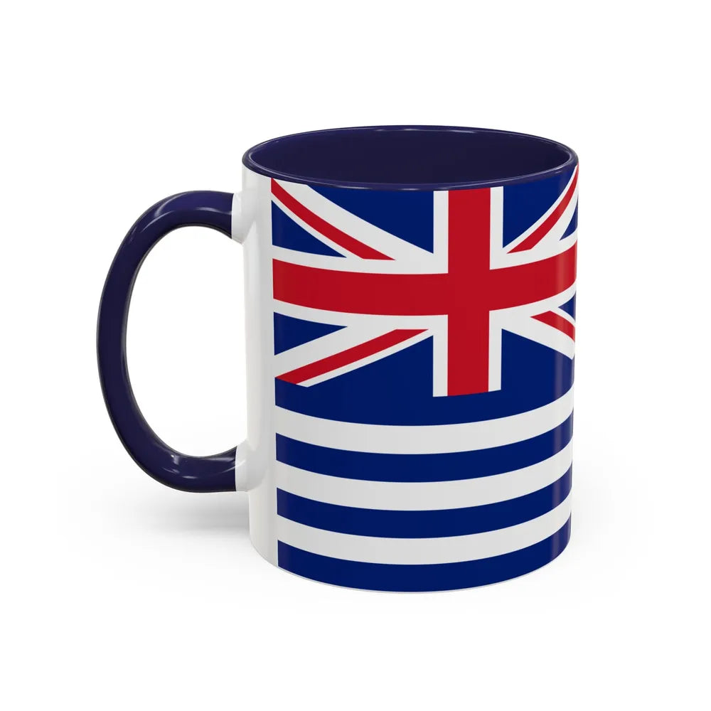 Upper Murray River Flag - Accent Coffee Mug-Go Mug Yourself