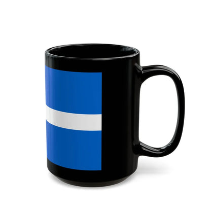 Flag of Shetland UK - Black Coffee Mug-Go Mug Yourself