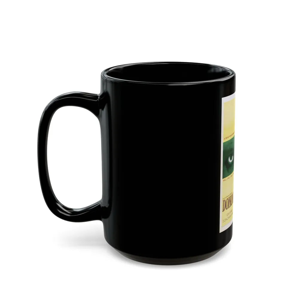 DONOVAN'S BRAIN 1953 Movie Poster - Black Coffee Mug-Go Mug Yourself