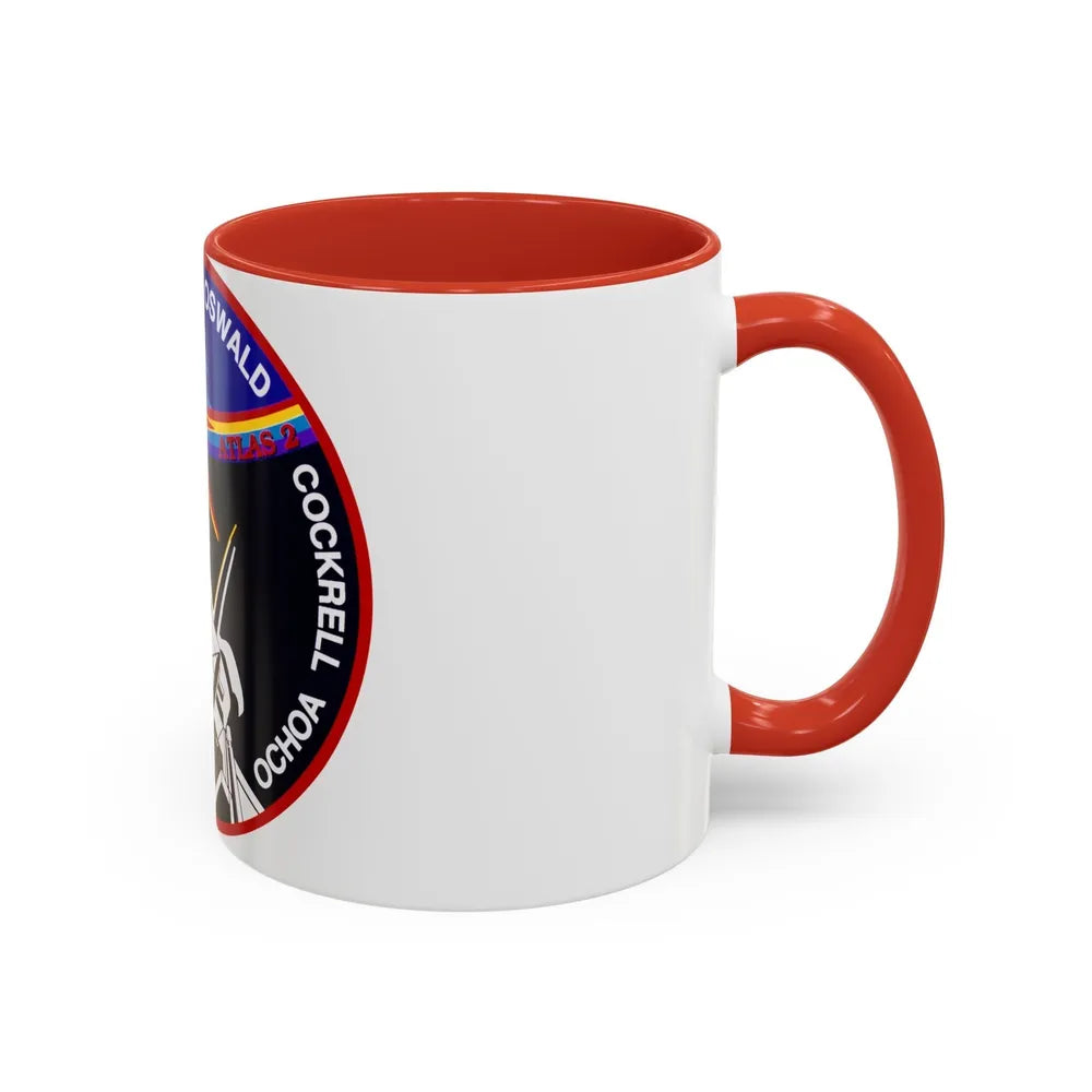 STS 56 (NASA) Accent Coffee Mug-Go Mug Yourself