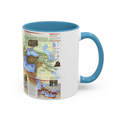 Roman Empire (1997) (Map) Accent Coffee Mug-Go Mug Yourself