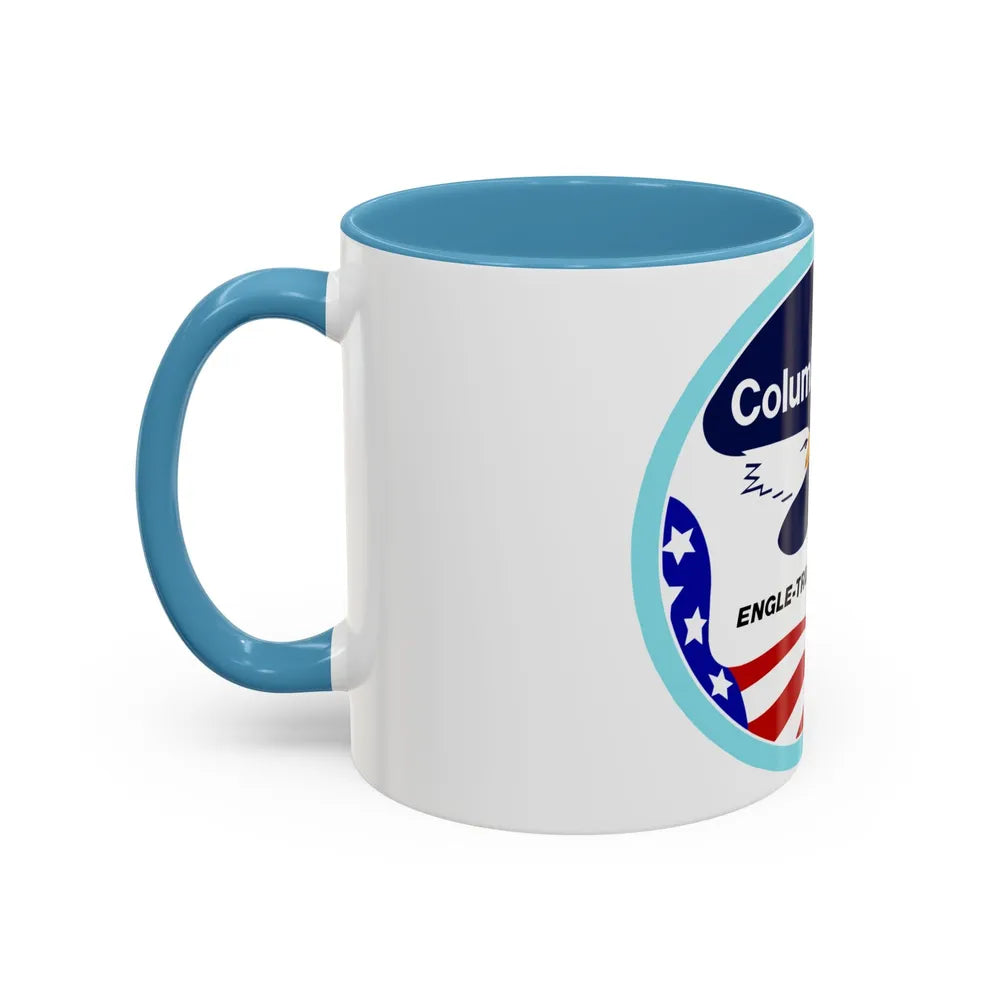 STS 2 (NASA) Accent Coffee Mug-Go Mug Yourself