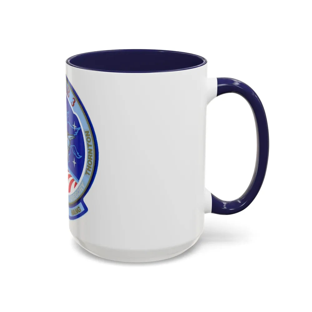 STS 51 b (NASA) Accent Coffee Mug-Go Mug Yourself