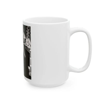 Barbara Stanwyck #31 (Vintage Female Icon) White Coffee Mug-Go Mug Yourself