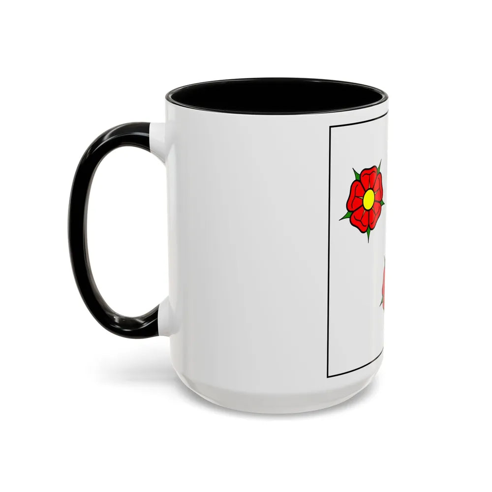 Flag of Autafond Switzerland - Accent Coffee Mug-Go Mug Yourself