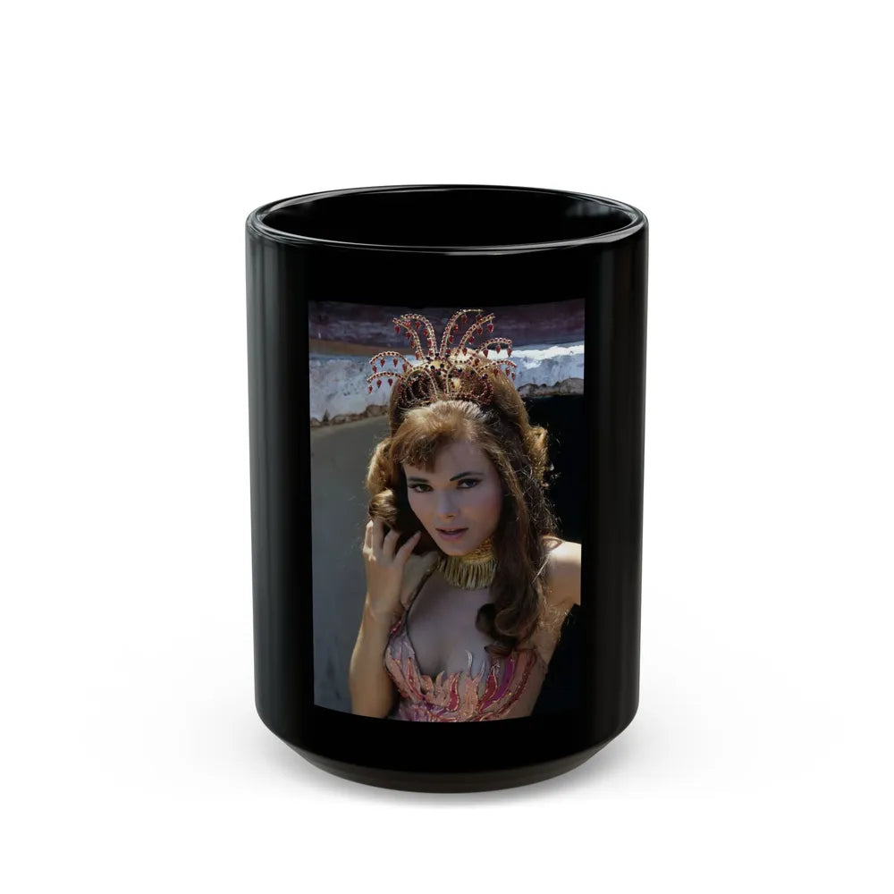 Gila Golan #139 (Vintage Female Icon) Black Coffee Mug-15oz-Go Mug Yourself