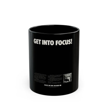 Focus 1973 (Music Poster) Black Coffee Mug-11oz-Go Mug Yourself