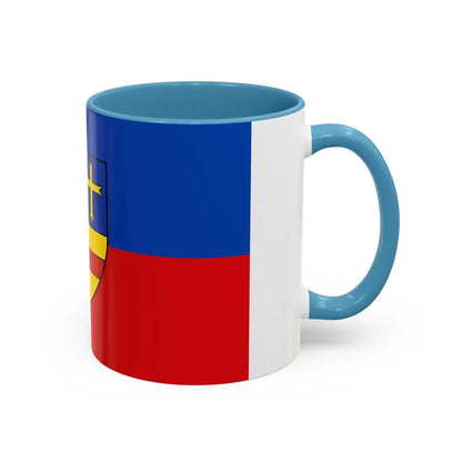 Flag of Cloppenburg Germany - Accent Coffee Mug-Go Mug Yourself