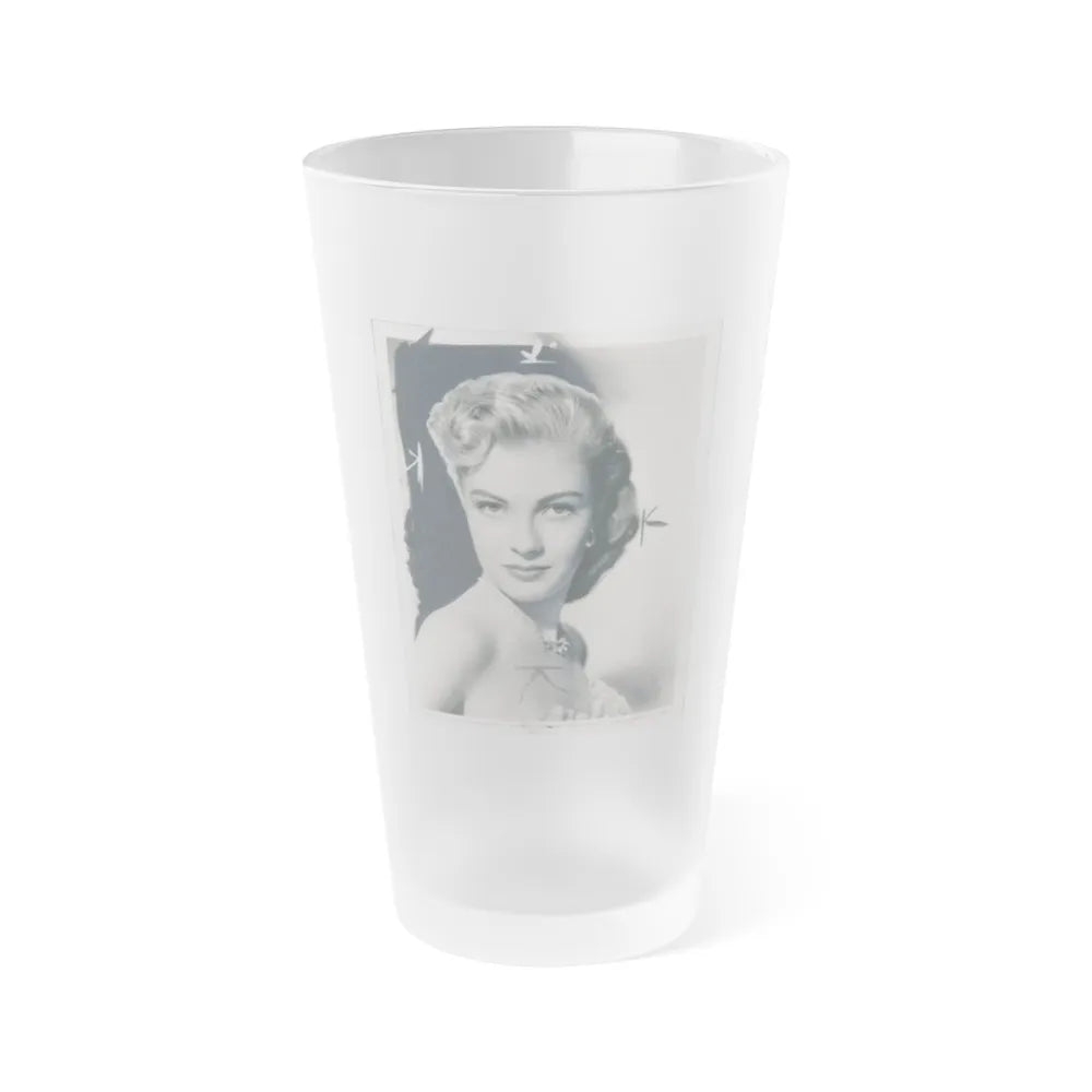 Lori Nelson #131 (Vintage Female Icon) Frosted Pint 16oz-16oz-Frosted-Go Mug Yourself