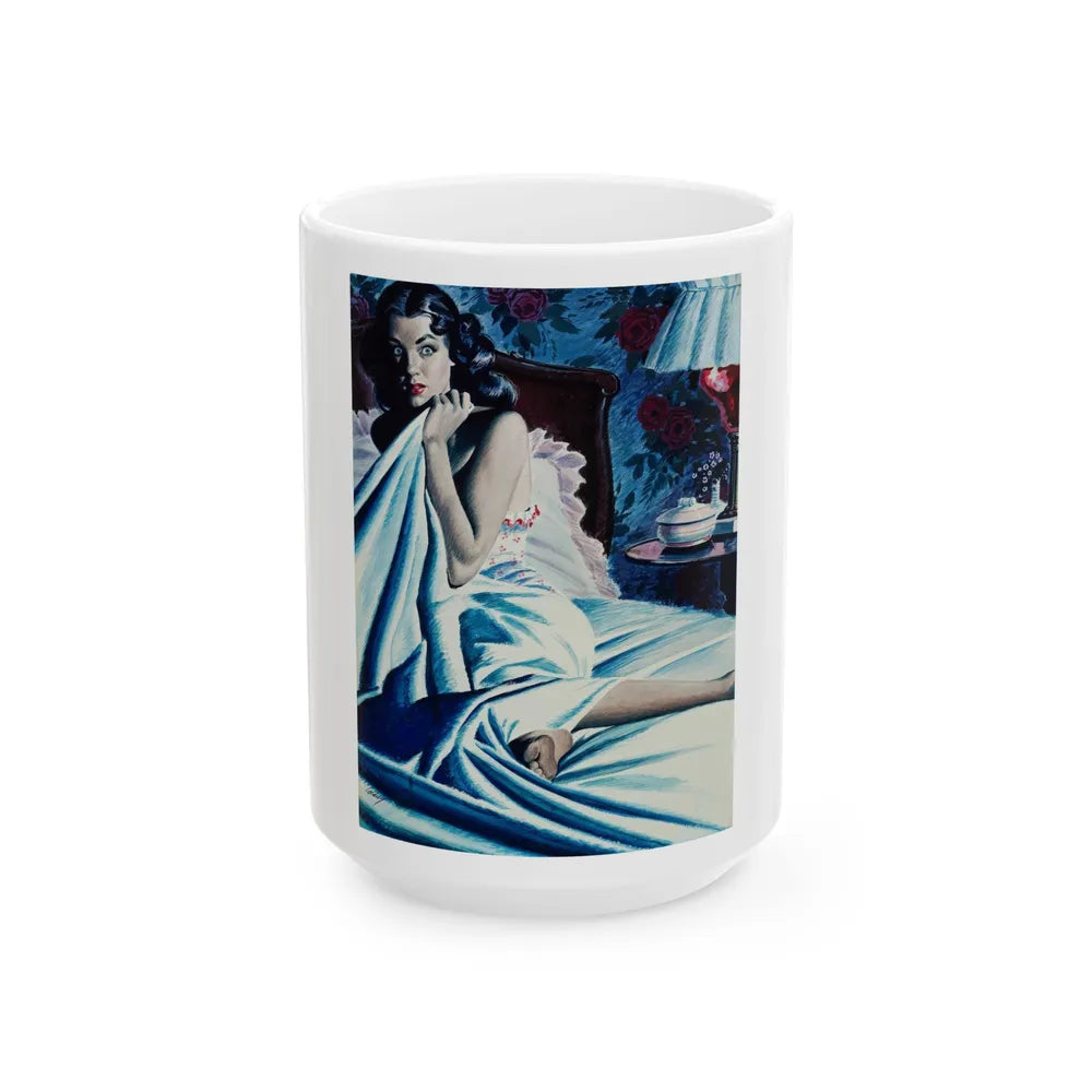 Georgetown Heights, story illustration - White Coffee Mug-15oz-Go Mug Yourself