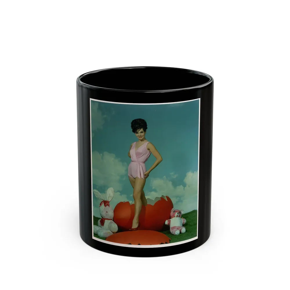 Gila Golan #42 (Vintage Female Icon) Black Coffee Mug-11oz-Go Mug Yourself