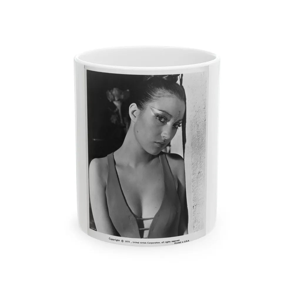 Jane Seymour #22 (Vintage Female Icon) White Coffee Mug-11oz-Go Mug Yourself