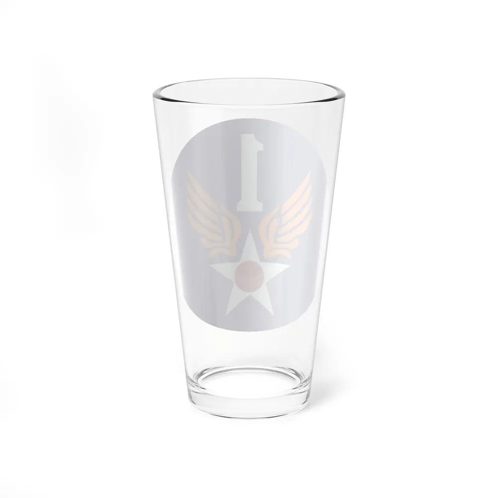 1 Air Force (U.S. Army) Pint Glass 16oz-Go Mug Yourself