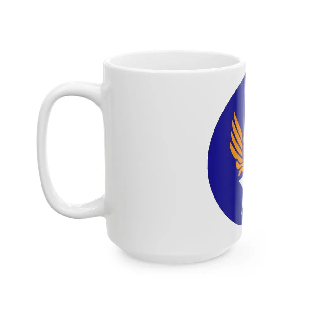 1 Air Force (U.S. Army) White Coffee Mug-Go Mug Yourself