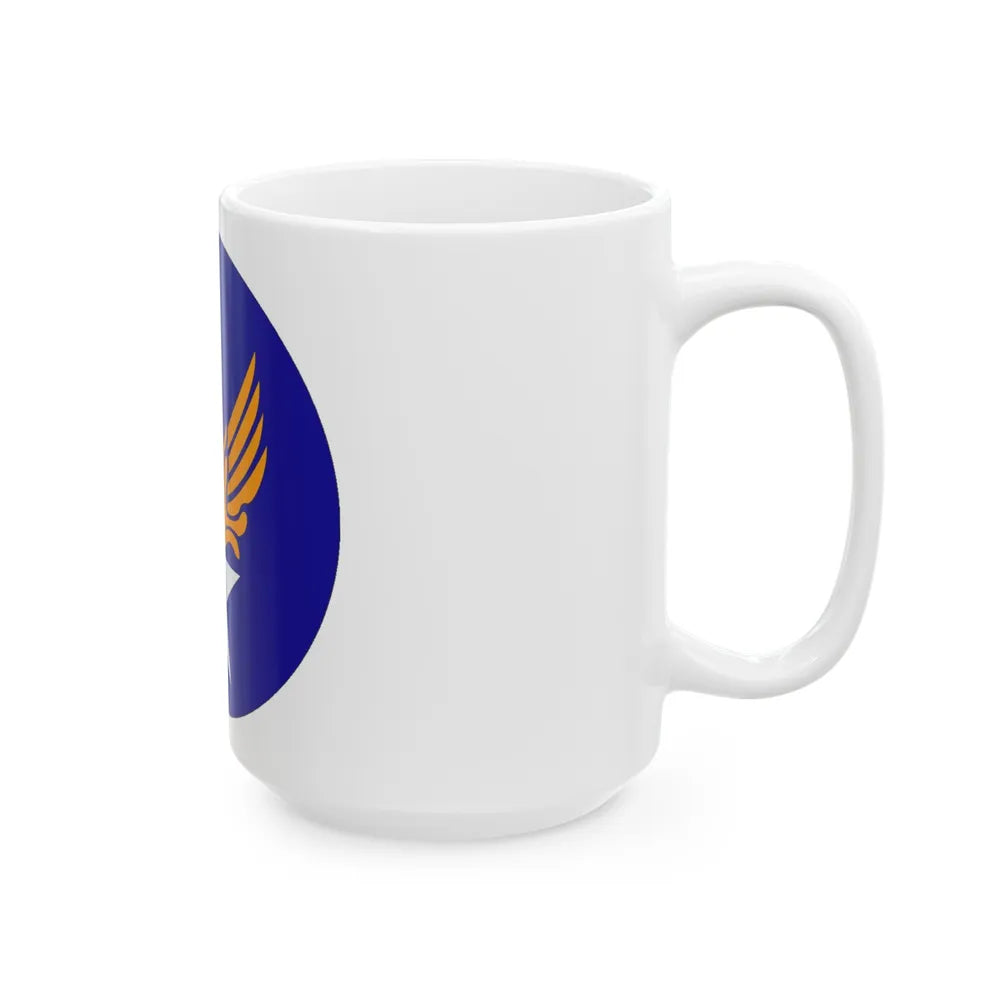 1 Air Force (U.S. Army) White Coffee Mug-Go Mug Yourself