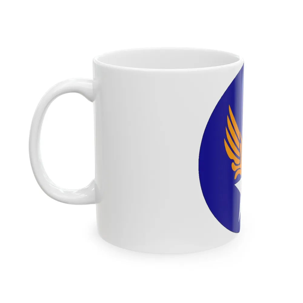 1 Air Force (U.S. Army) White Coffee Mug-Go Mug Yourself