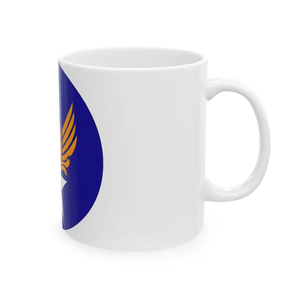 1 Air Force (U.S. Army) White Coffee Mug-Go Mug Yourself