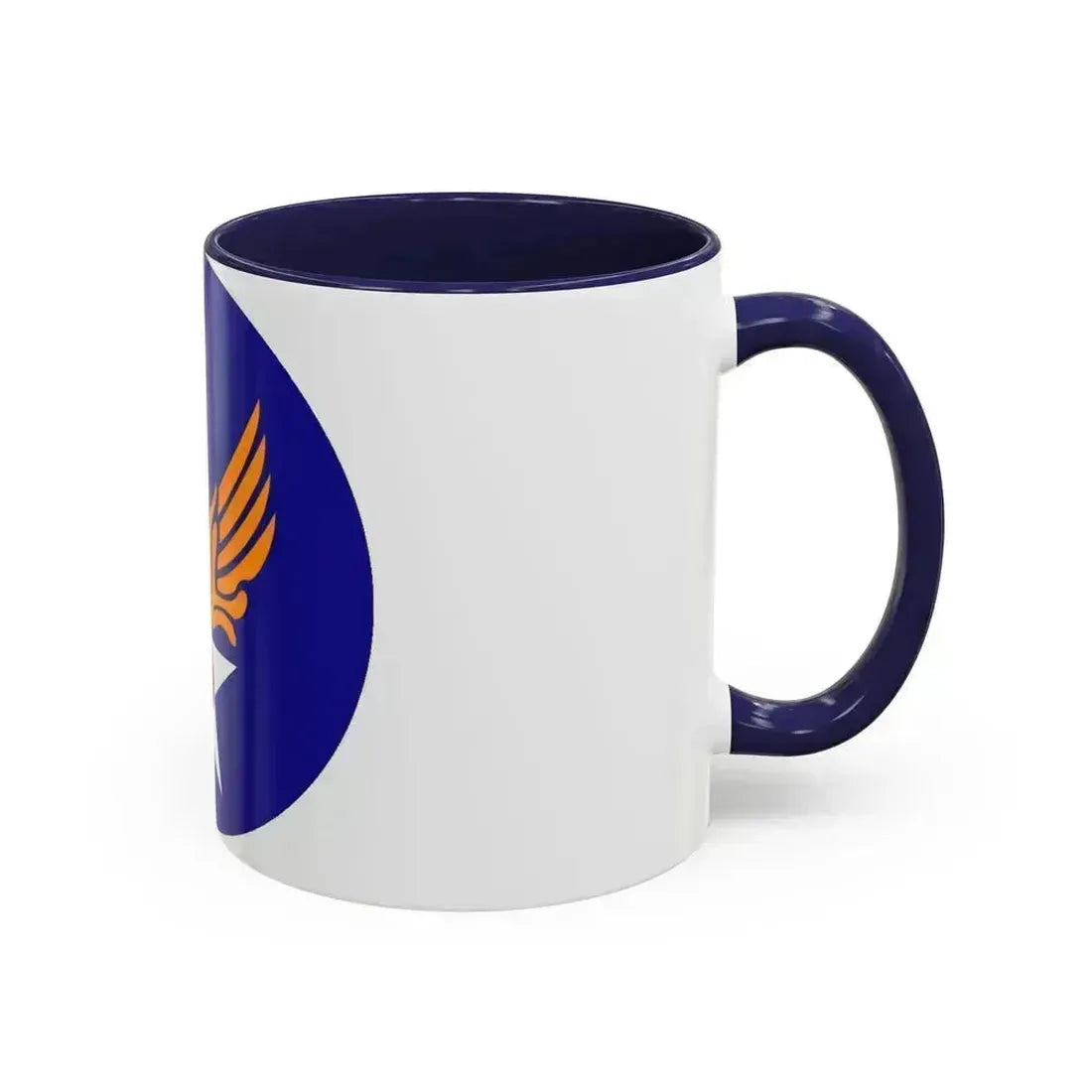 1 Air Force (U.S. Army) Accent Coffee Mug - Go Mug Yourself