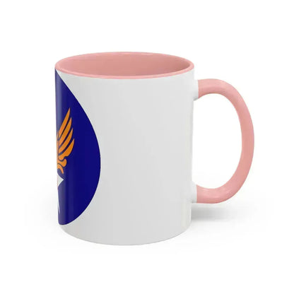 1 Air Force (U.S. Army) Accent Coffee Mug - Go Mug Yourself