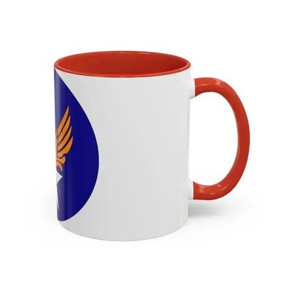 1 Air Force (U.S. Army) Accent Coffee Mug - Go Mug Yourself