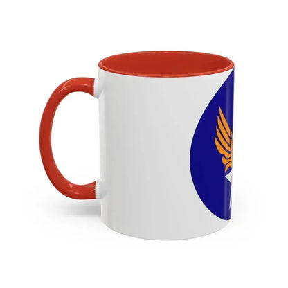 1 Air Force (U.S. Army) Accent Coffee Mug - Go Mug Yourself