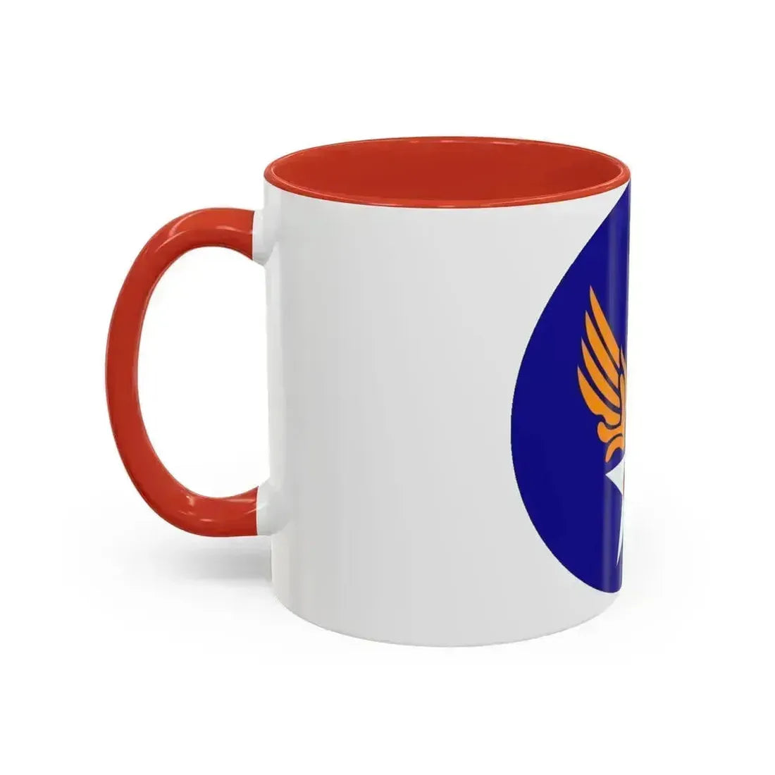 1 Air Force (U.S. Army) Accent Coffee Mug - Go Mug Yourself