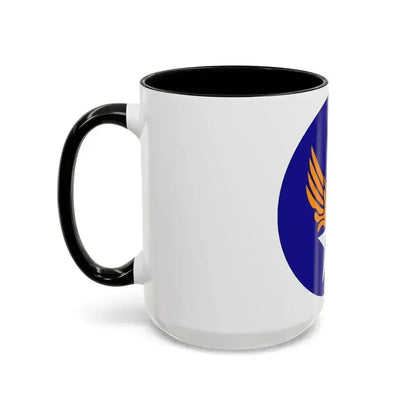 1 Air Force (U.S. Army) Accent Coffee Mug - Go Mug Yourself