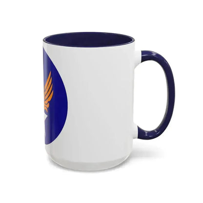 1 Air Force (U.S. Army) Accent Coffee Mug - Go Mug Yourself