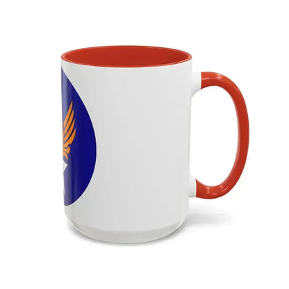 1 Air Force (U.S. Army) Accent Coffee Mug - Go Mug Yourself
