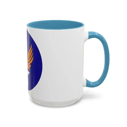 1 Air Force (U.S. Army) Accent Coffee Mug - Go Mug Yourself