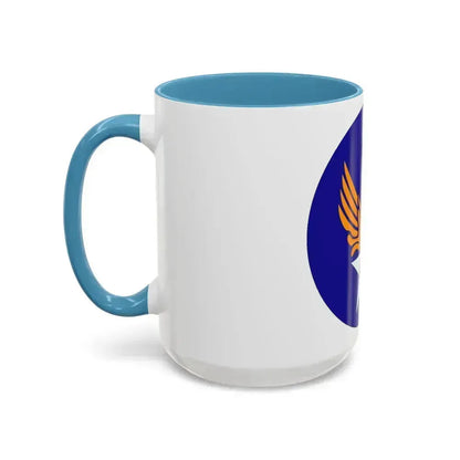 1 Air Force (U.S. Army) Accent Coffee Mug - Go Mug Yourself