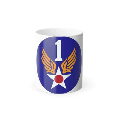 1 Air Force (U.S. Army) Color Changing Coffee Mug 11oz - Go Mug Yourself