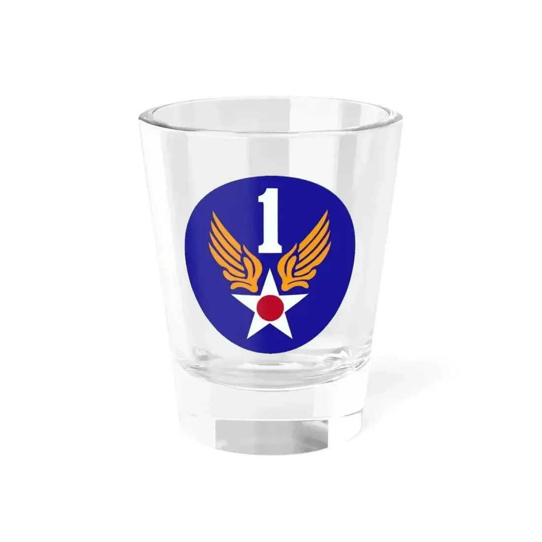 1 Air Force (U.S. Army) Shot Glass 1.5oz 1.5oz - Go Mug Yourself