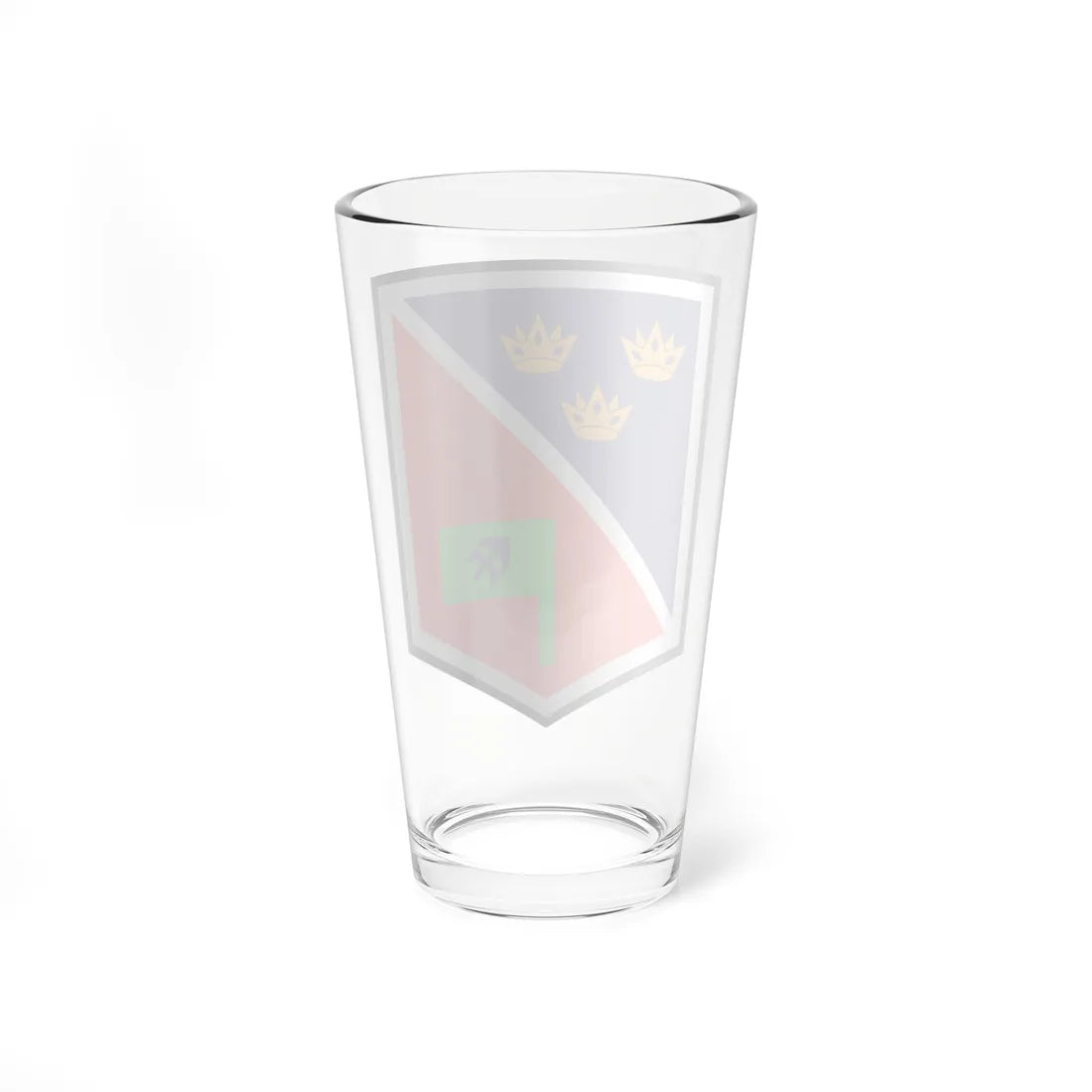 1 Brigade Headquarters (Ireland) (Coat of Arms) Pint Glass 16oz - Go Mug Yourself
