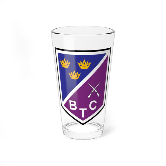 1 Brigade Training Centre (Ireland) (Coat of Arms) Pint Glass 16oz 16oz - Go Mug Yourself
