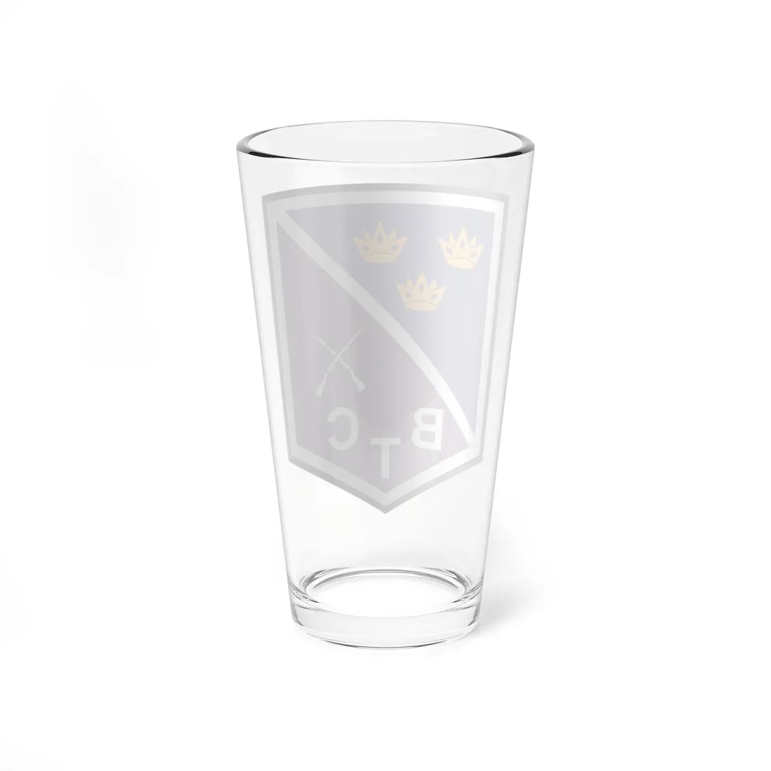 1 Brigade Training Centre (Ireland) (Coat of Arms) Pint Glass 16oz - Go Mug Yourself