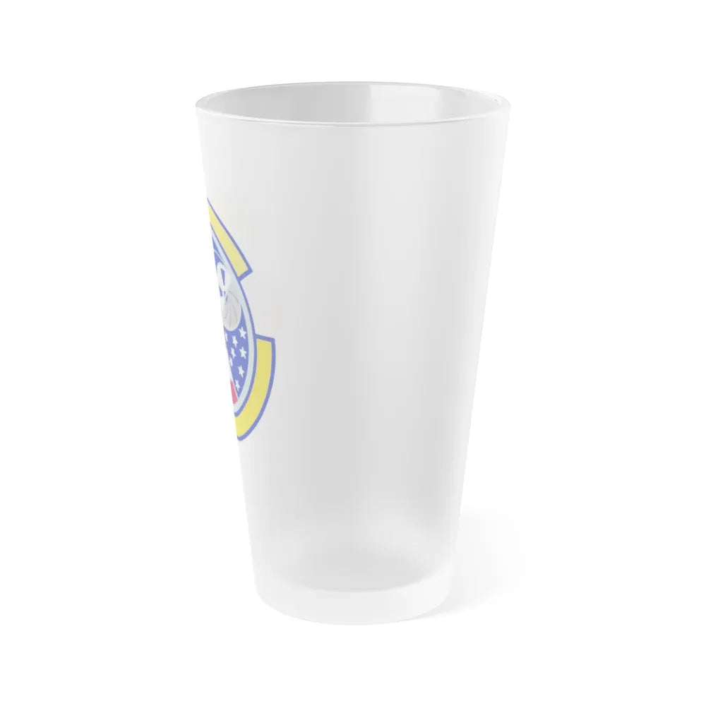 1 Combat Camera Squadron (U.S. Air Force) Frosted Pint Glass 16oz-Go Mug Yourself