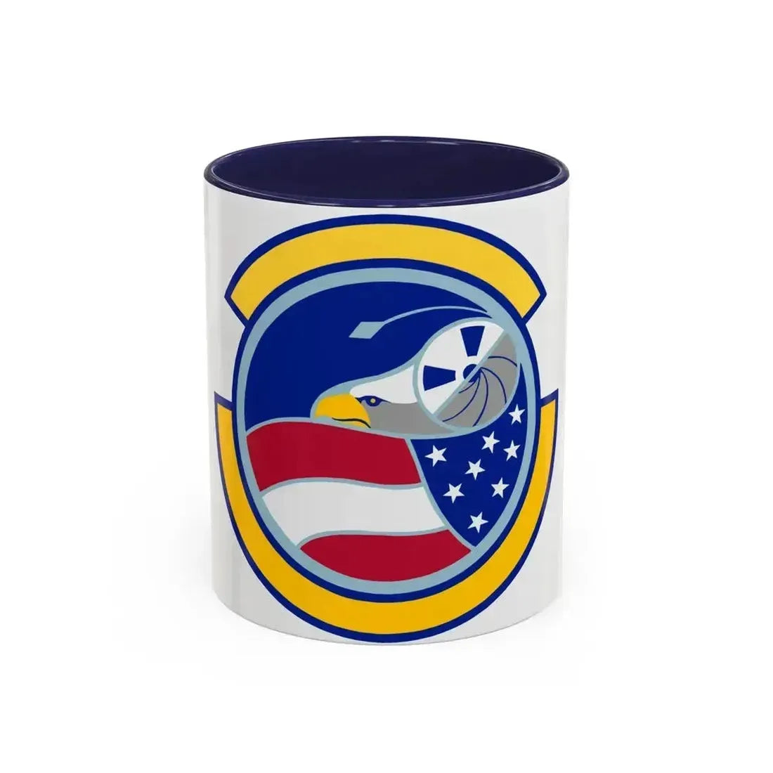 1 Combat Camera Squadron (U.S. Air Force) Accent Coffee Mug 11oz Navy - Go Mug Yourself