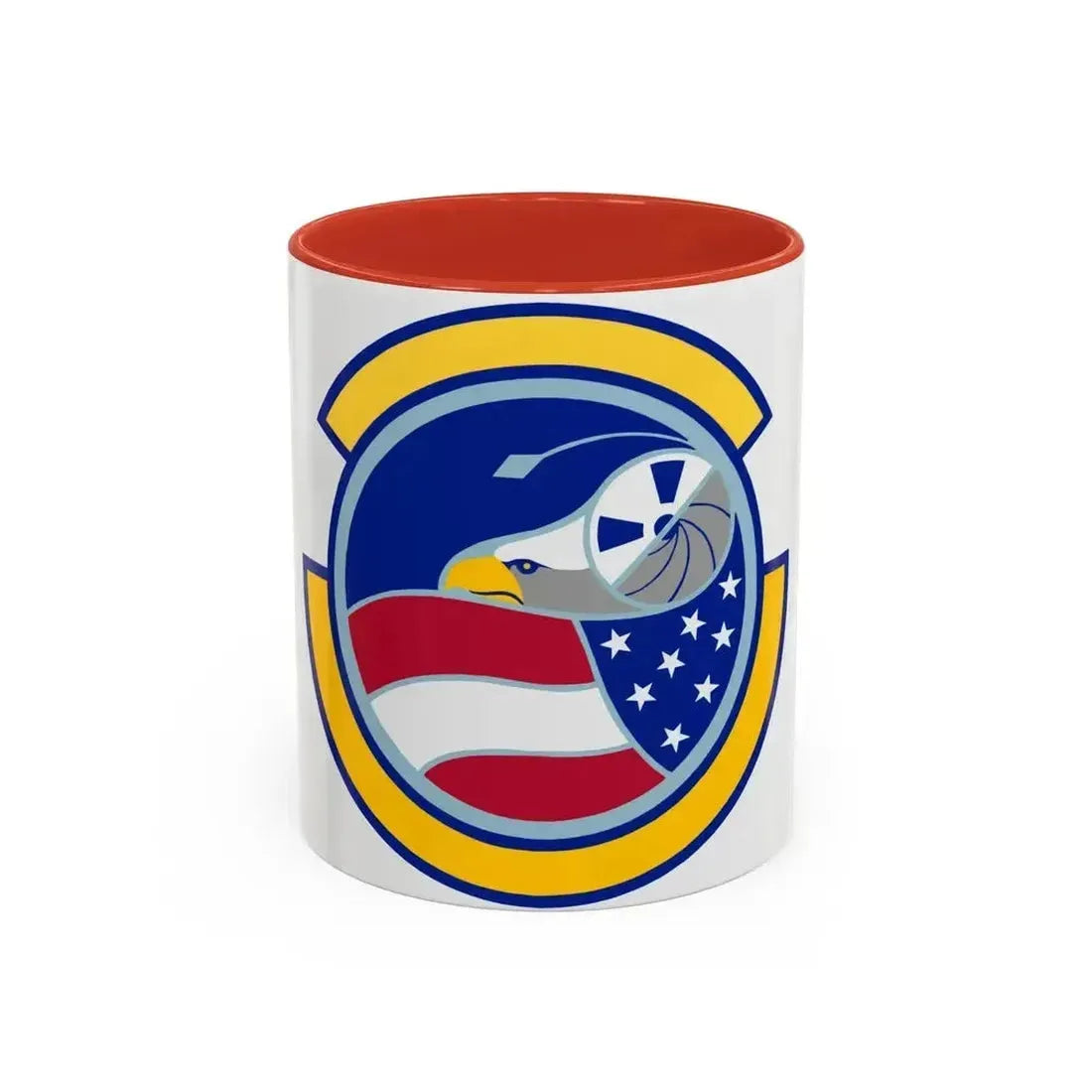 1 Combat Camera Squadron (U.S. Air Force) Accent Coffee Mug 11oz Red - Go Mug Yourself