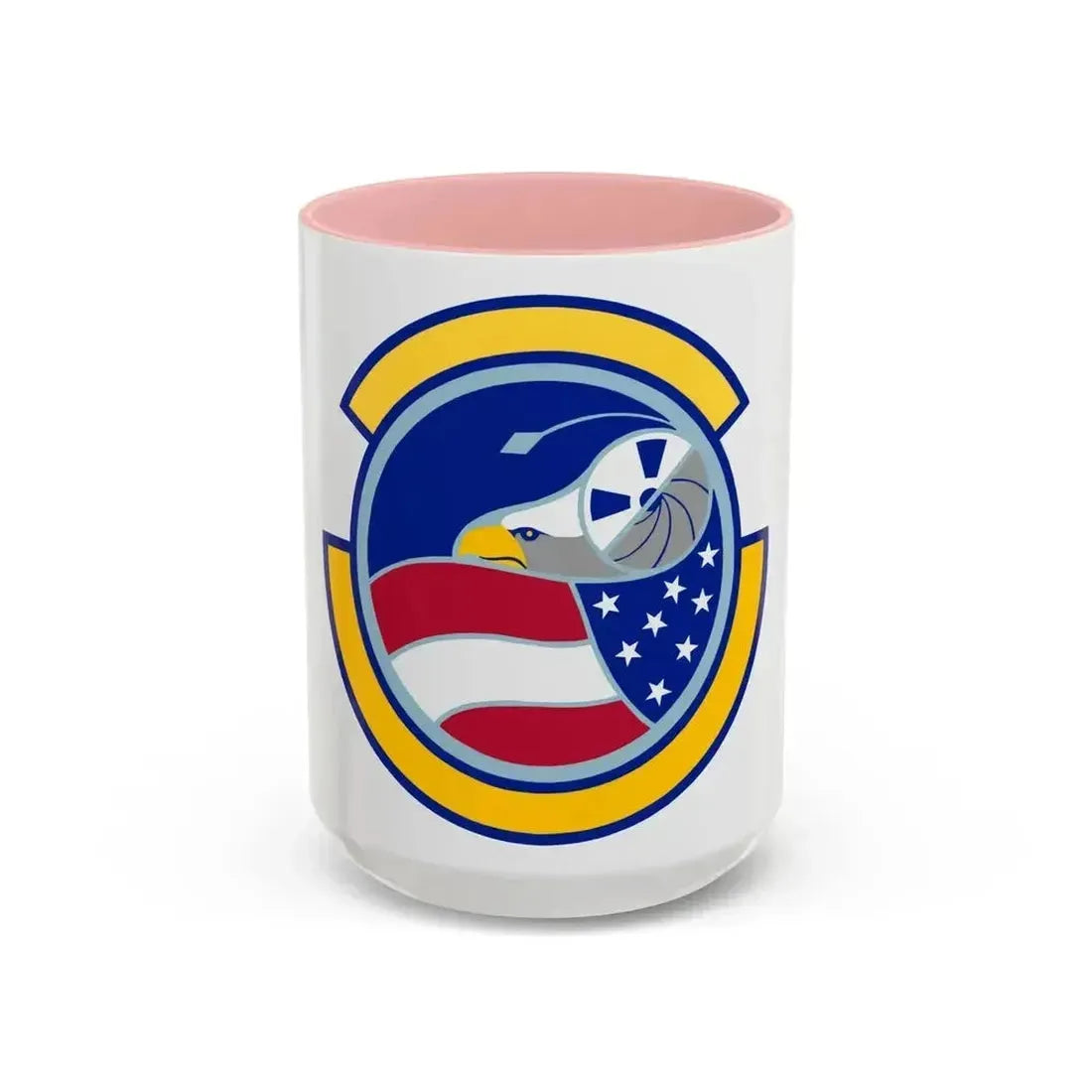 1 Combat Camera Squadron (U.S. Air Force) Accent Coffee Mug 15oz Pink - Go Mug Yourself