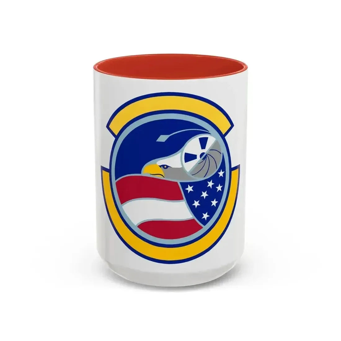 1 Combat Camera Squadron (U.S. Air Force) Accent Coffee Mug 15oz Red - Go Mug Yourself