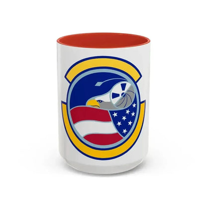 1 Combat Camera Squadron (U.S. Air Force) Accent Coffee Mug 15oz Red - Go Mug Yourself