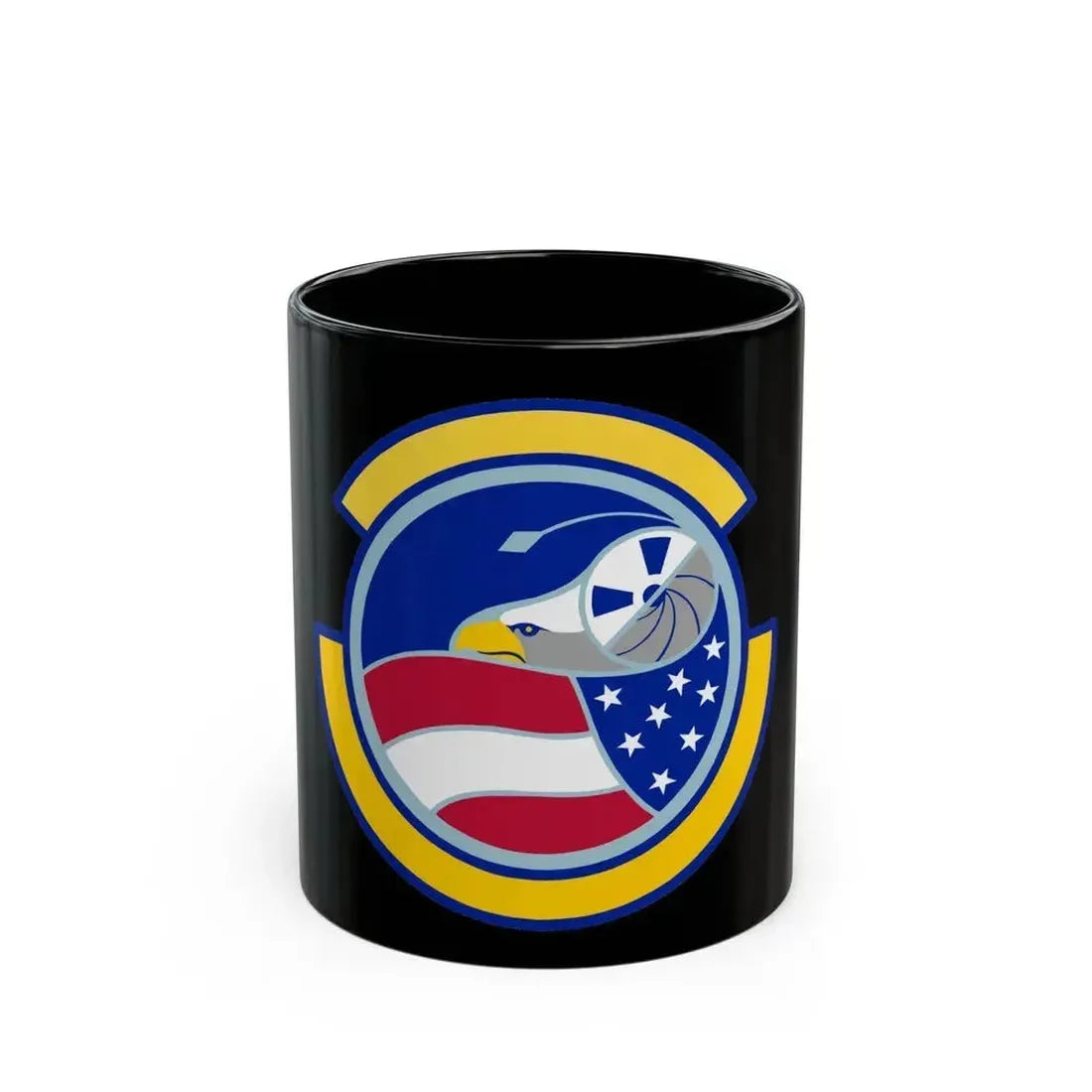 1 Combat Camera Squadron (U.S. Air Force) Black Coffee Mug 11oz - Go Mug Yourself