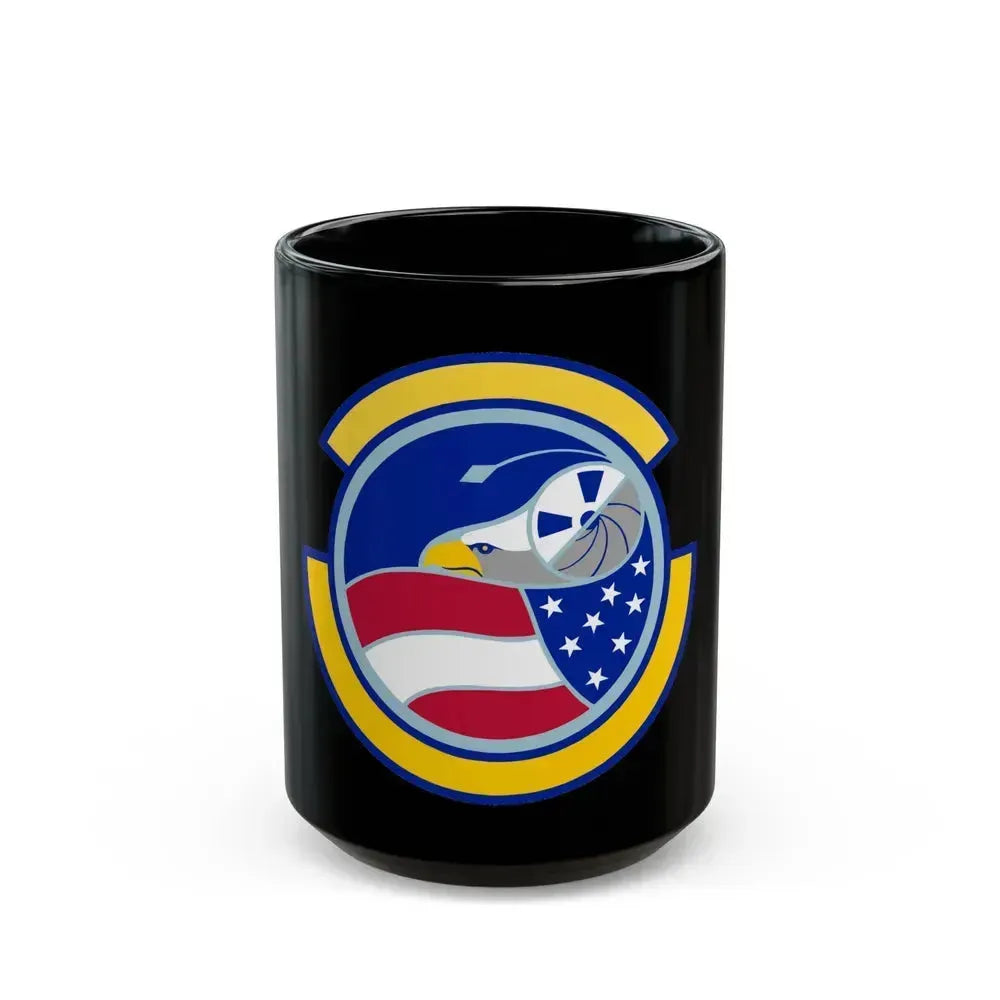 1 Combat Camera Squadron (U.S. Air Force) Black Coffee Mug 15oz - Go Mug Yourself