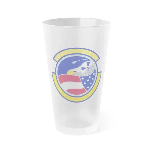 1 Combat Camera Squadron (U.S. Air Force) Frosted Pint Glass 16oz 16oz Frosted - Go Mug Yourself