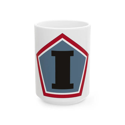 1 Group (U.S. Army) White Coffee Mug-15oz-Go Mug Yourself