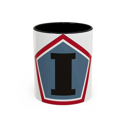 1 Group (U.S. Army) Accent Coffee Mug 11oz Black - Go Mug Yourself