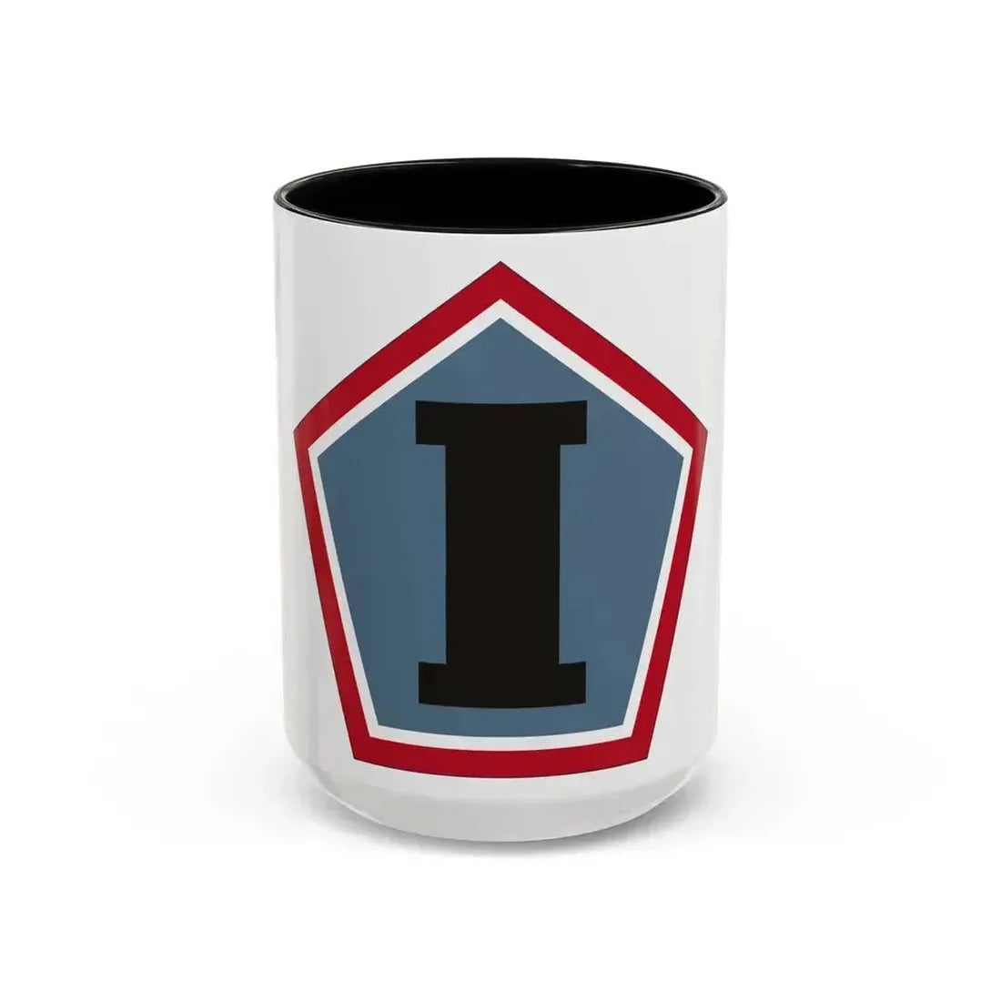 1 Group (U.S. Army) Accent Coffee Mug 15oz Black - Go Mug Yourself