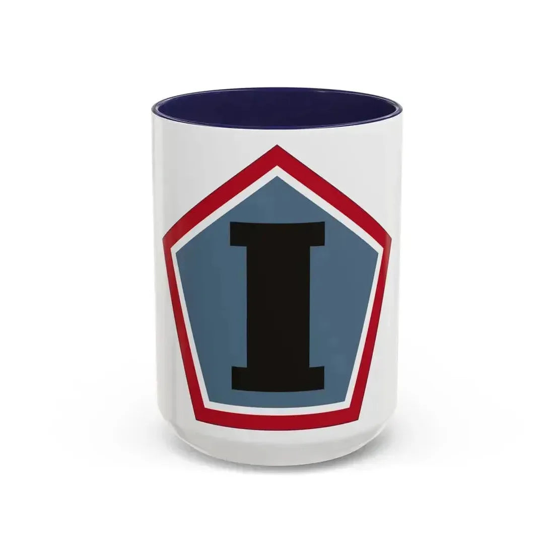 1 Group (U.S. Army) Accent Coffee Mug 15oz Navy - Go Mug Yourself