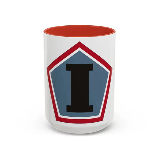 1 Group (U.S. Army) Accent Coffee Mug 15oz Pink - Go Mug Yourself